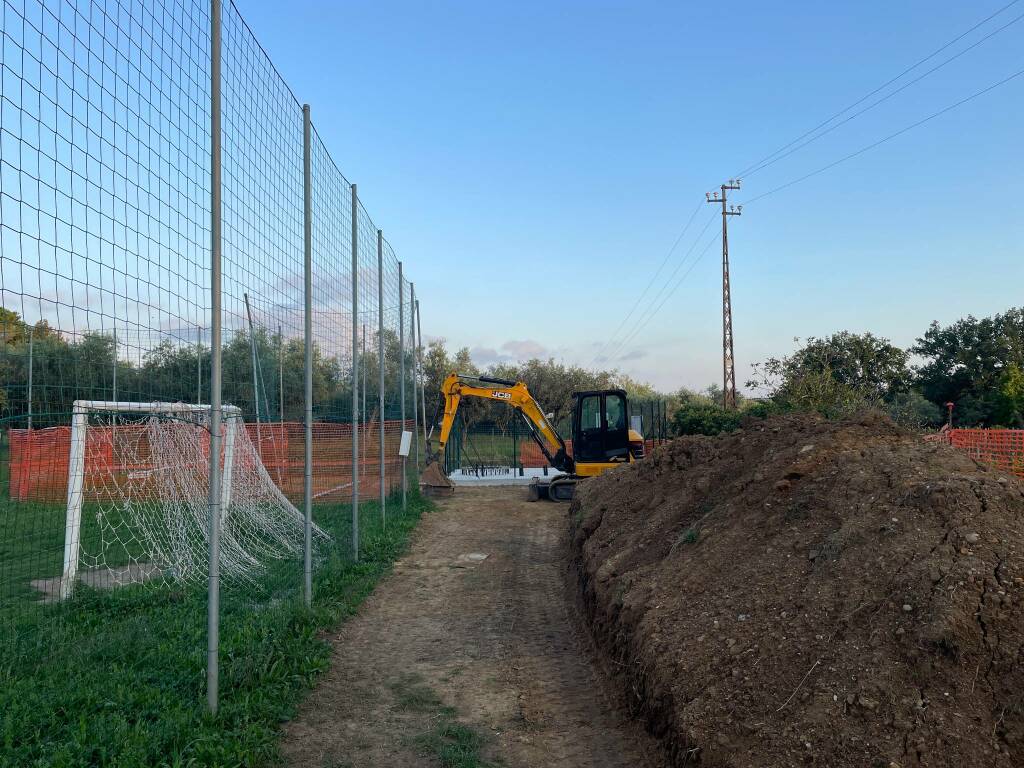 Cantiere antenna Sarzanello