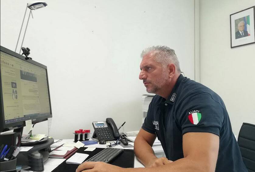 Il vice comandante della Polizia locale di Santo Stefano Magra Andrea Prassini