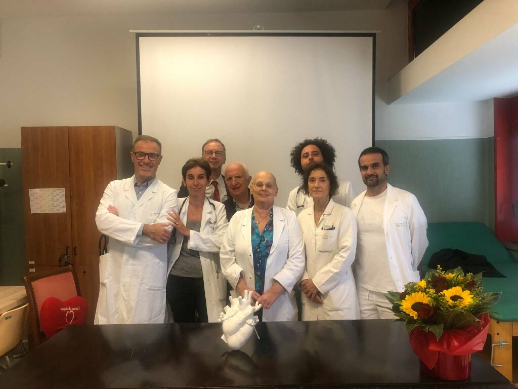 Lo staff di cardiologia riabilitativa 