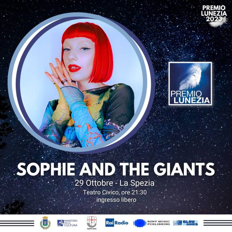 Sophie And The Giants al Premio Lunezia