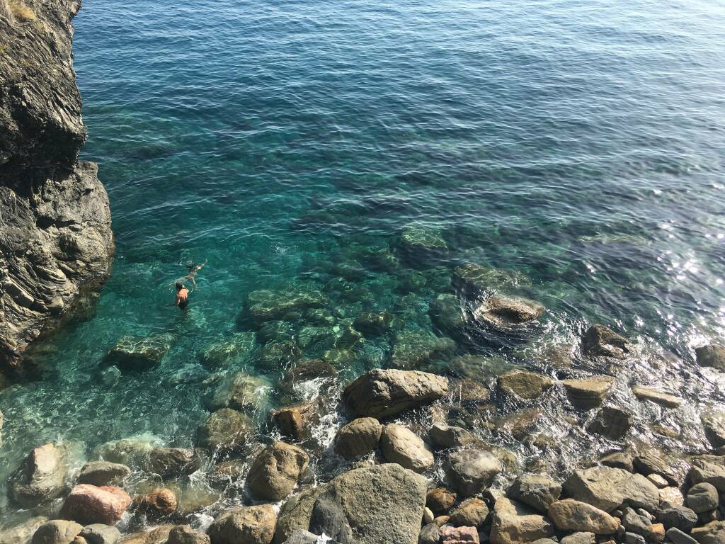 Spiaggia Monterosso fuori stagione