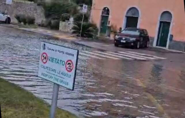 Acqua alta a Le Grazie