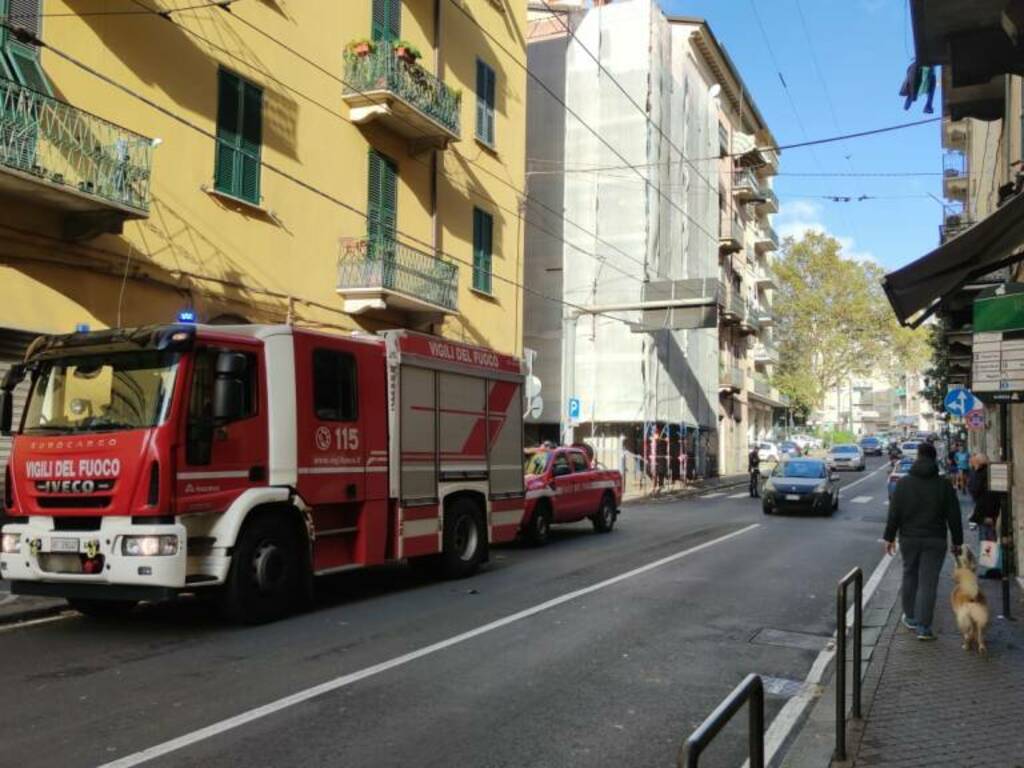 Vigili del fuoco a Fossitermi