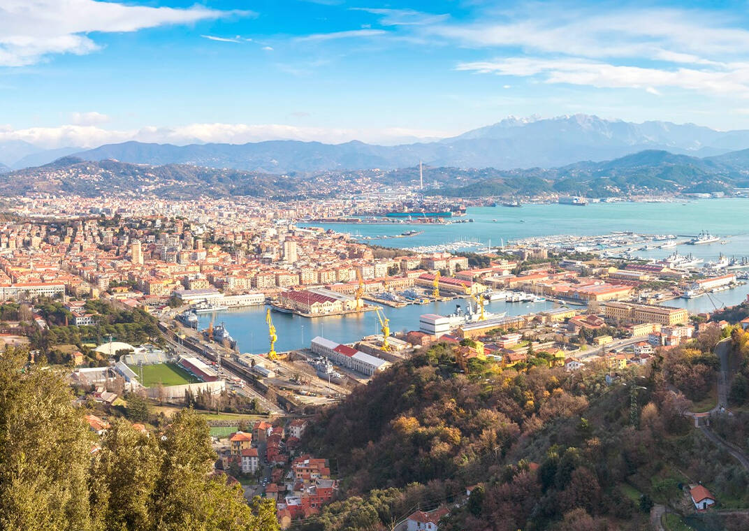 Panorama della Spezia