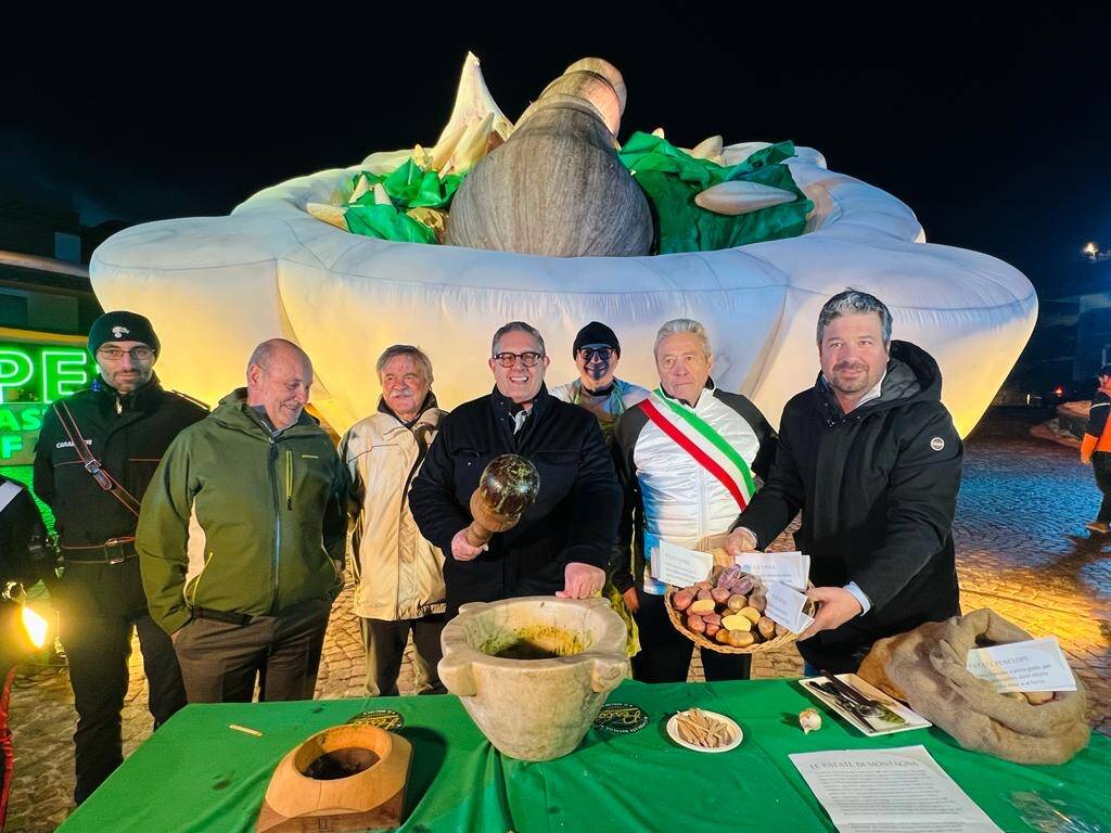 La promozione del pesto al Sestriere