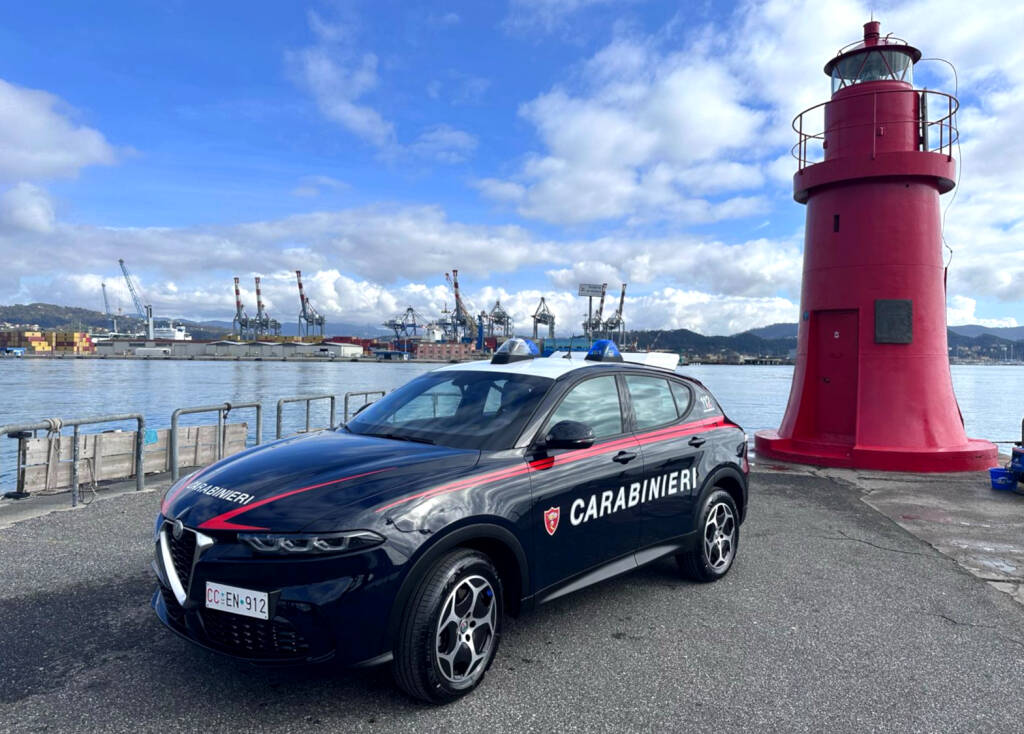 Alfa Romeo del nucleo radiomobile dei Carabinieri