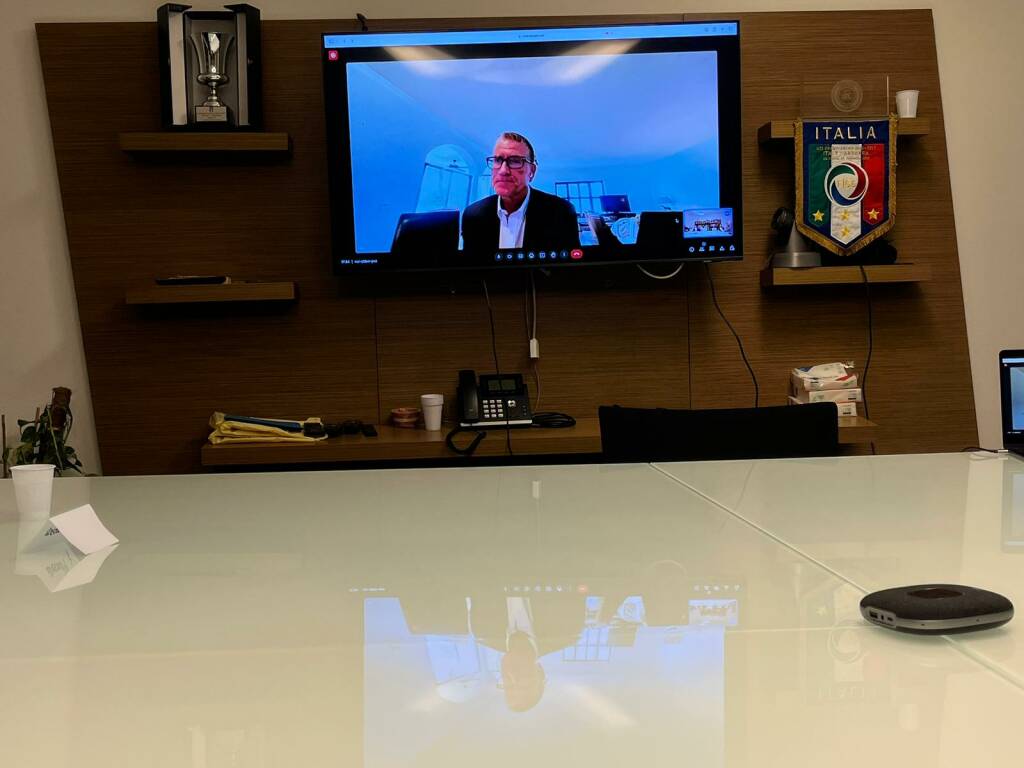 Philip Platek in videoconferenza 