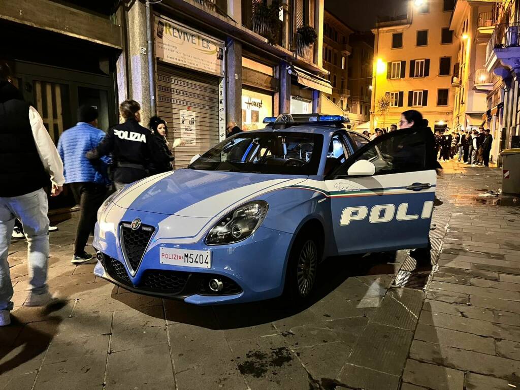 La Polizia di Stato in Via Gioberti