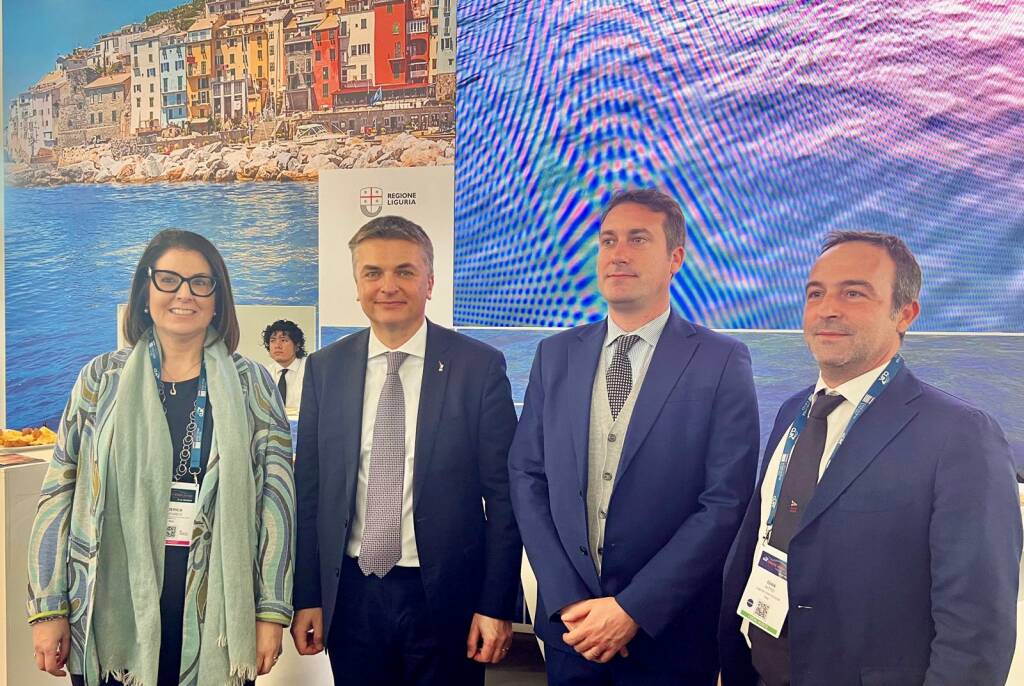 Montaresi con Rixi all'European Cruise Summit CLIA