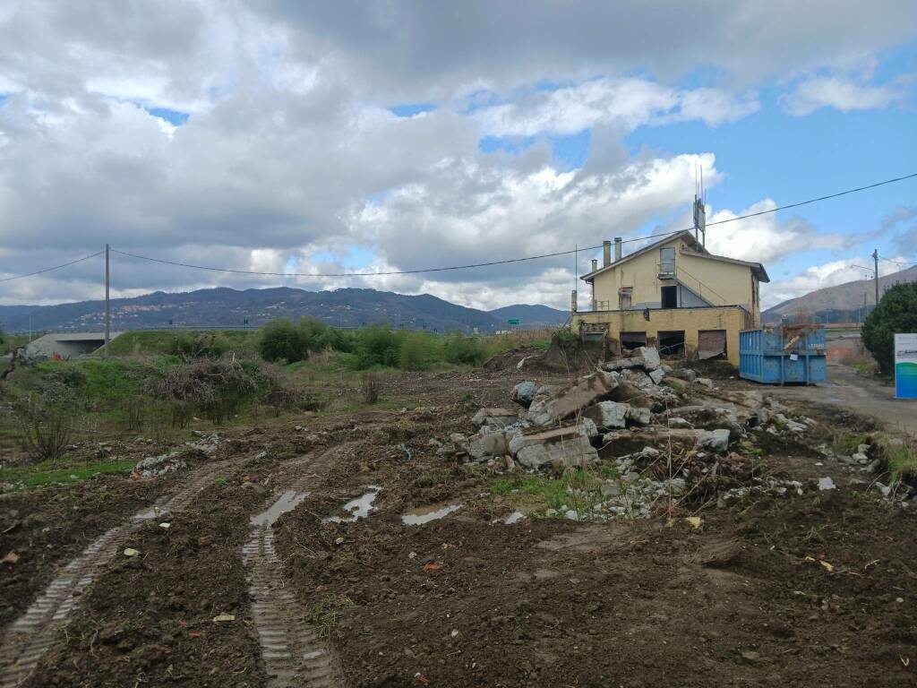 Primo sopralluogo al cantiere del biodigestore Saliceti