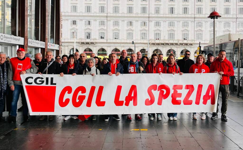 La Cgil spezzina a Roma