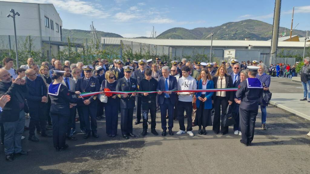 Taglio del nastro giornata del mare