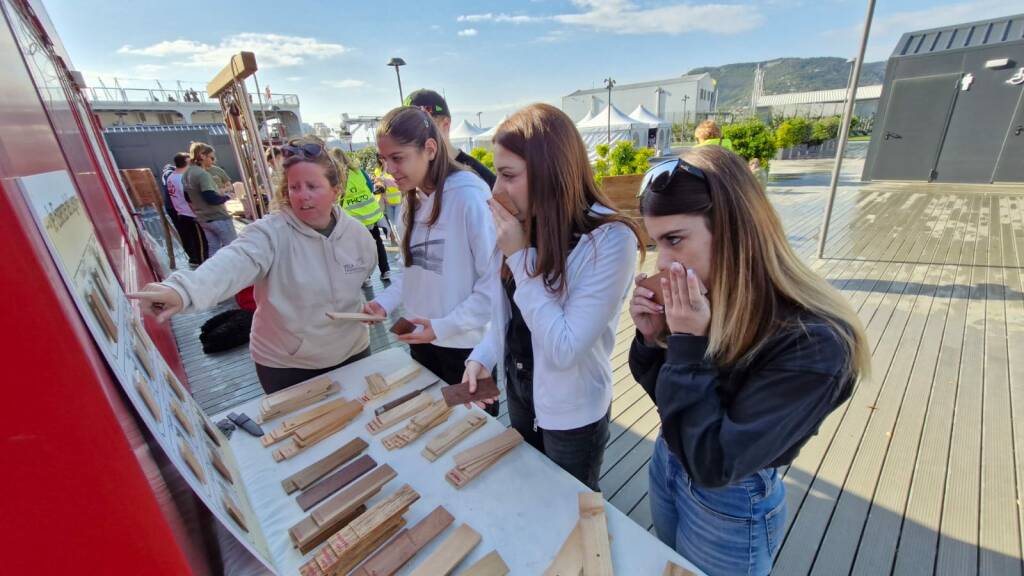 Vela tradizionale alla Giornata del mare