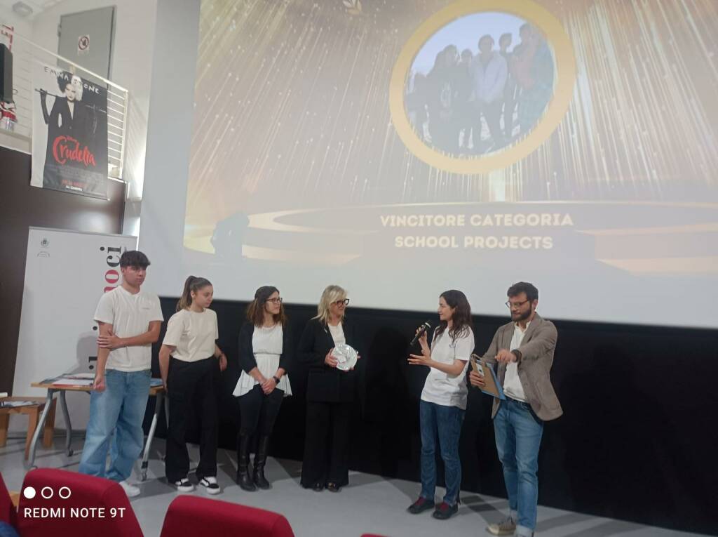 Il progetto Erasmus+ del Fossati-Da Passano vince la categoria "school project" del Sea Film Festival