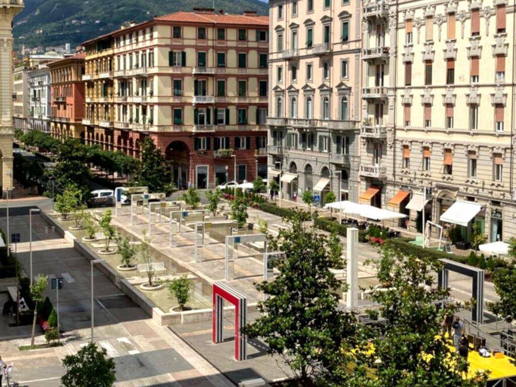 La Piazza Verdi di Daniel Buren