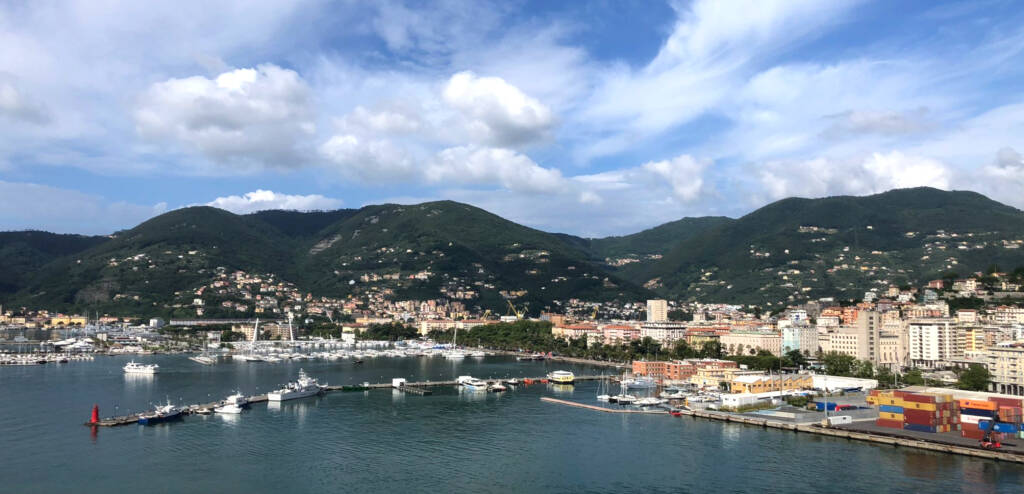 La Spezia dal mare, Passeggiata Morin, Calata Paita