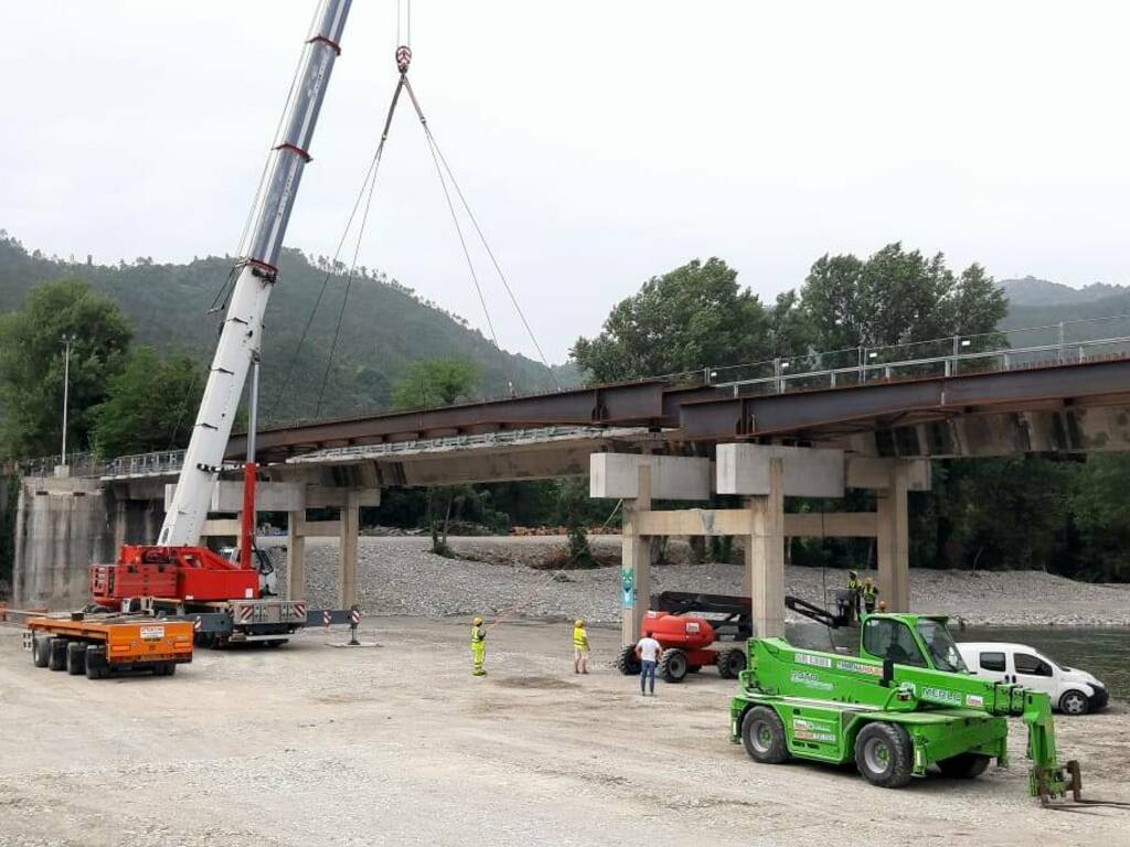 Ponte Cavanella, varato nuovo impalcato