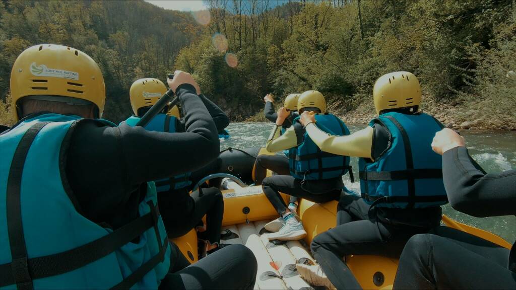 Rafting sul fiume Vara