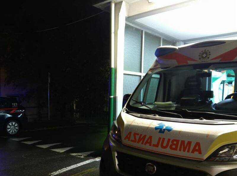 Ambulanza al Pronto Soccorso