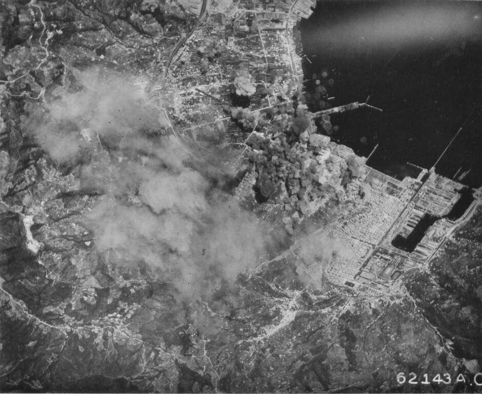 Bombardamento sulla Spezia, National Archives Records and Administration, Maryland, USA.