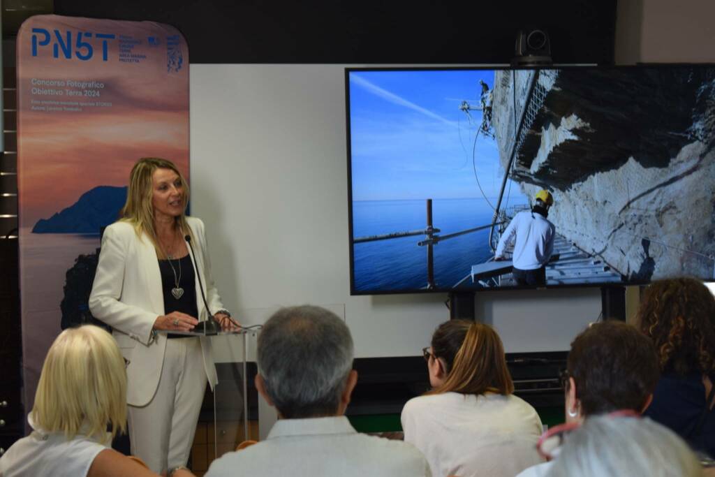 Fabrizia Pecunia sindaca di Riomaggiore.