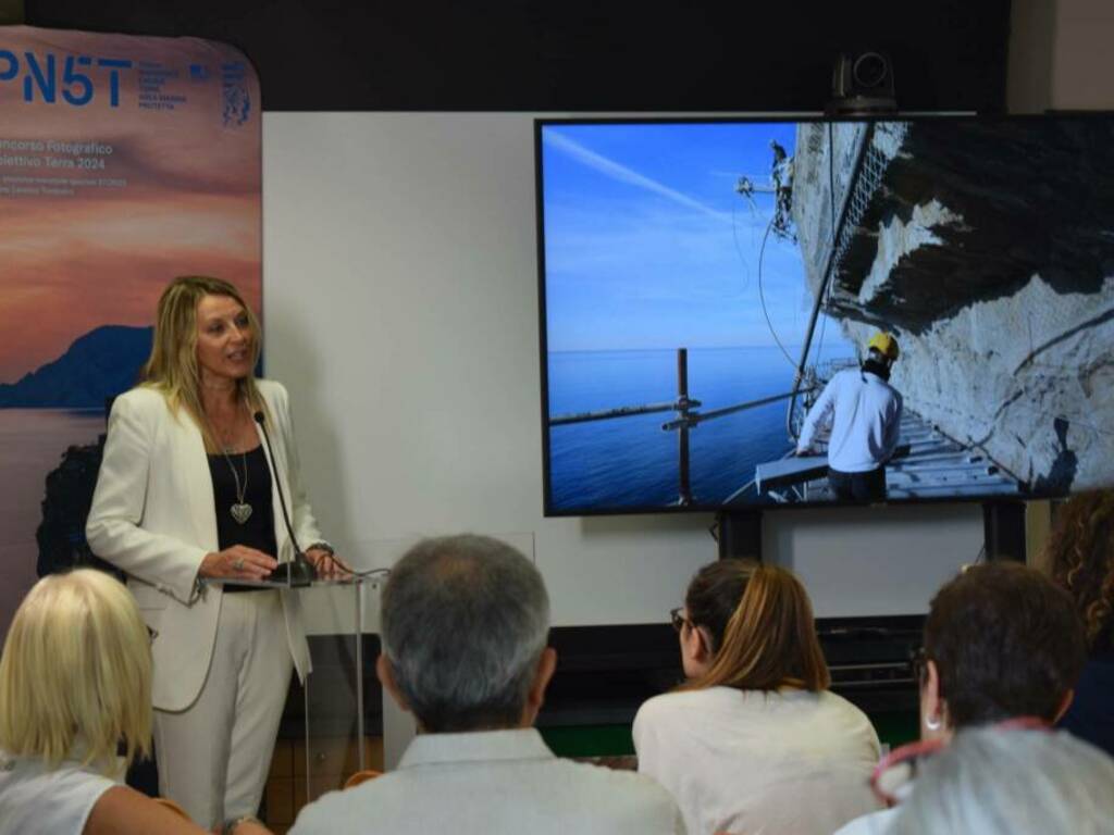 Fabrizia Pecunia sindaca di Riomaggiore.