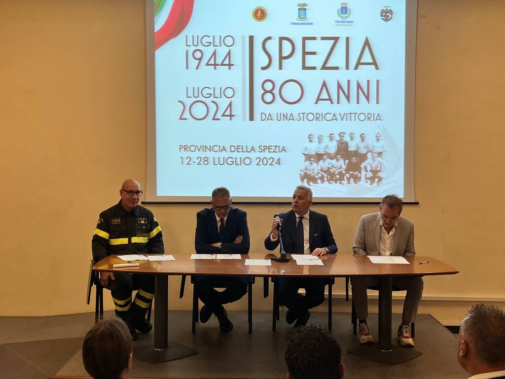 Presentazione iniziative per gli 80 anni del Campionato di guerra con Peracchini, Gazzoli e Botti