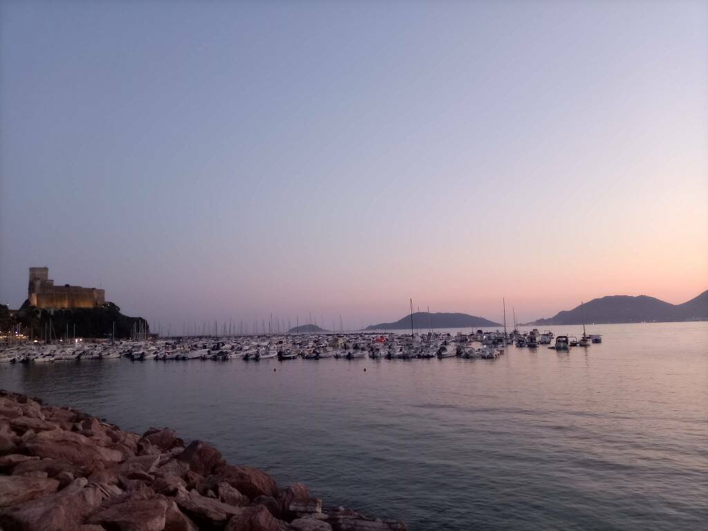 Tramonto d'estate a Lerici