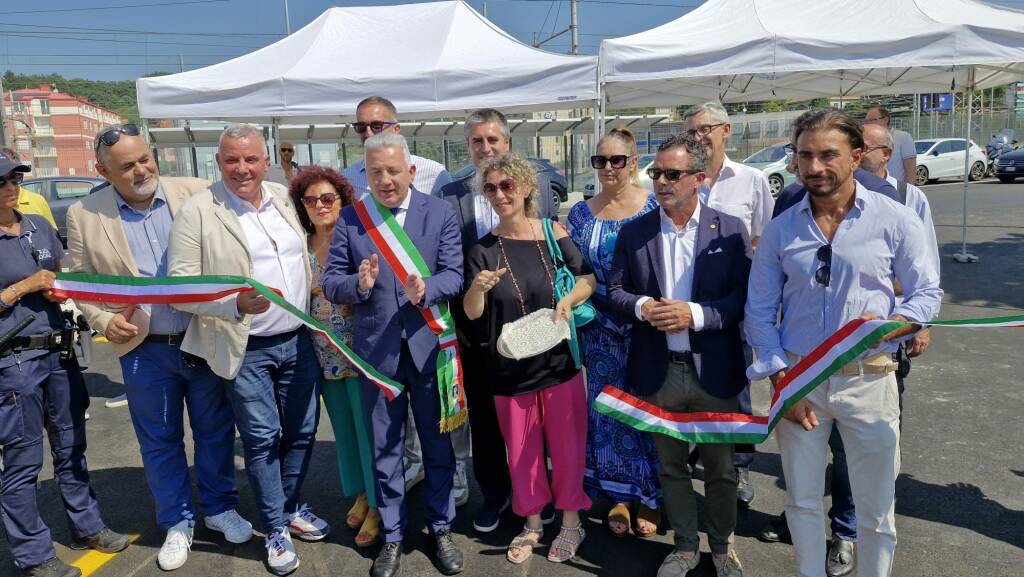 Inaugurazione polo di insterscambio della stazione di Migliarina