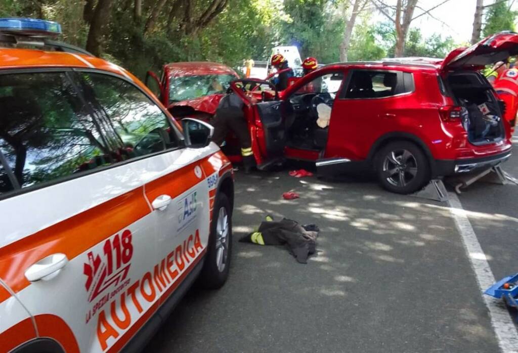 Incidente stradale in Litoranea soccorritori