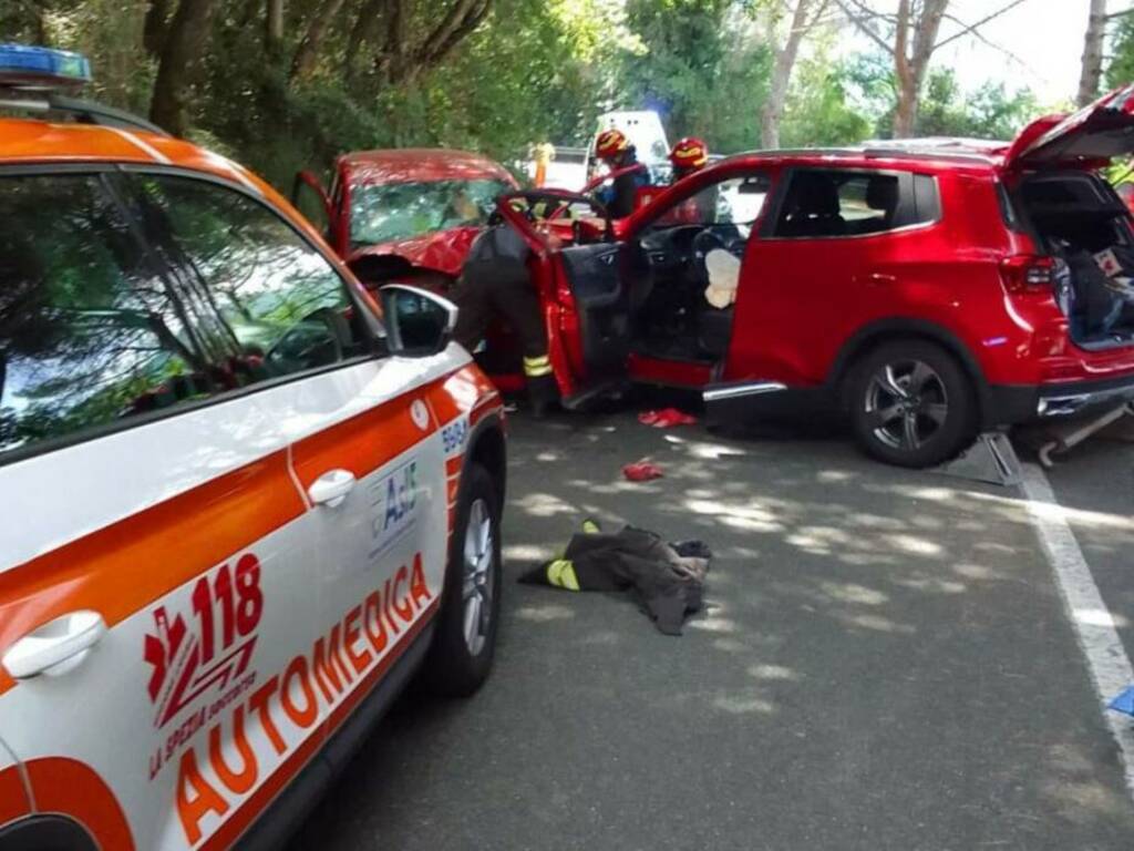 Incidente stradale in Litoranea soccorritori