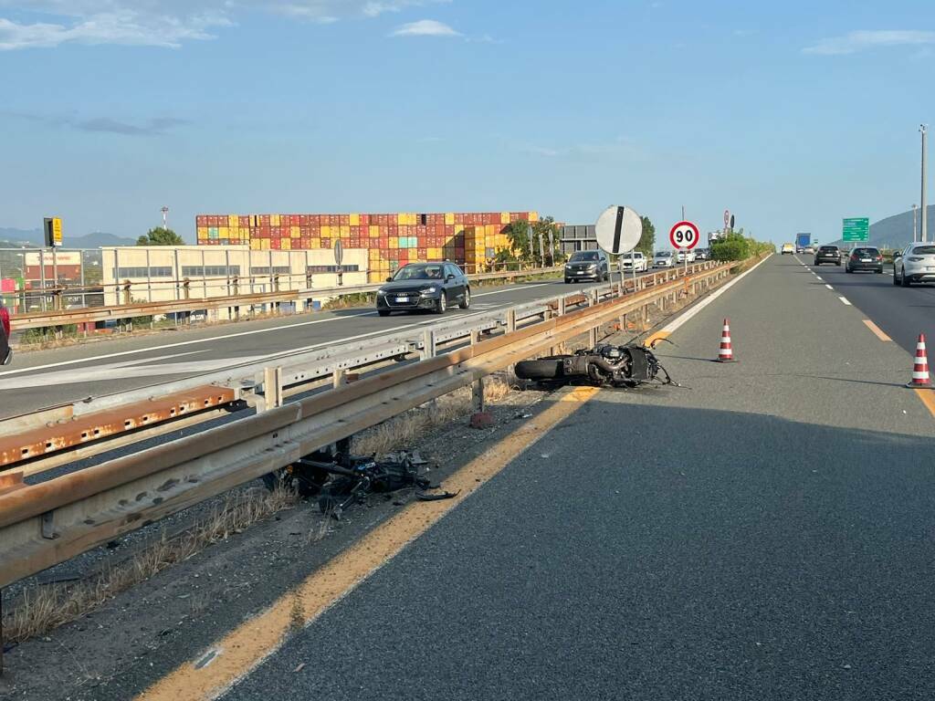 Incidente stradale raccordo autostradale