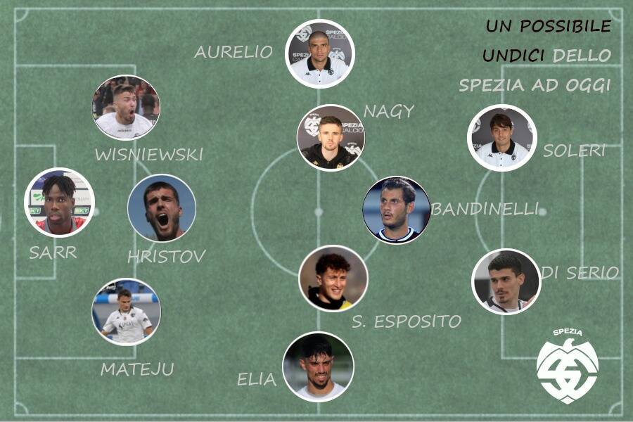 Infografica formazione Spezia 