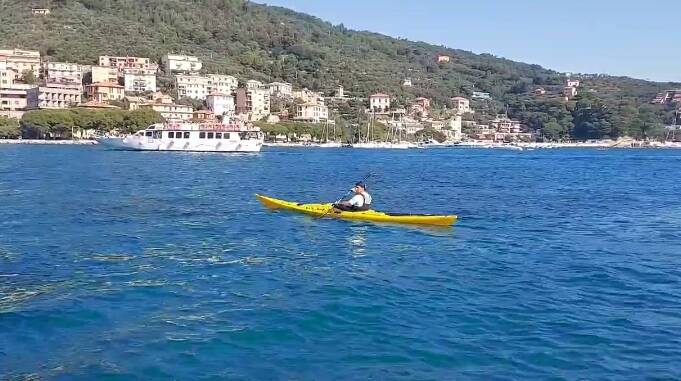 Leone Ortega arriva a Porto Venere