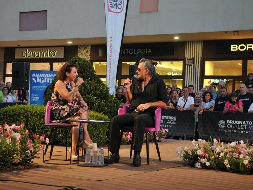 Piero Pelù apre le Summer Nights a Brugnato 5Terre Outlet Village