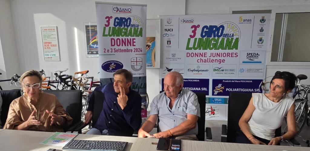 Presentazione Giro della Lunigiana donne