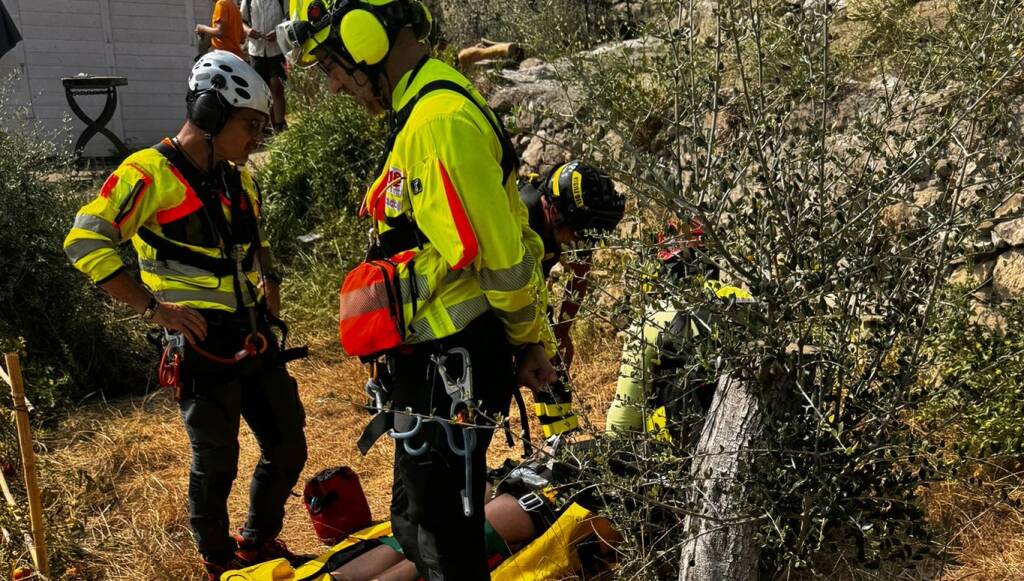 Soccorso sul sentiero tra Vernazza e Corniglia