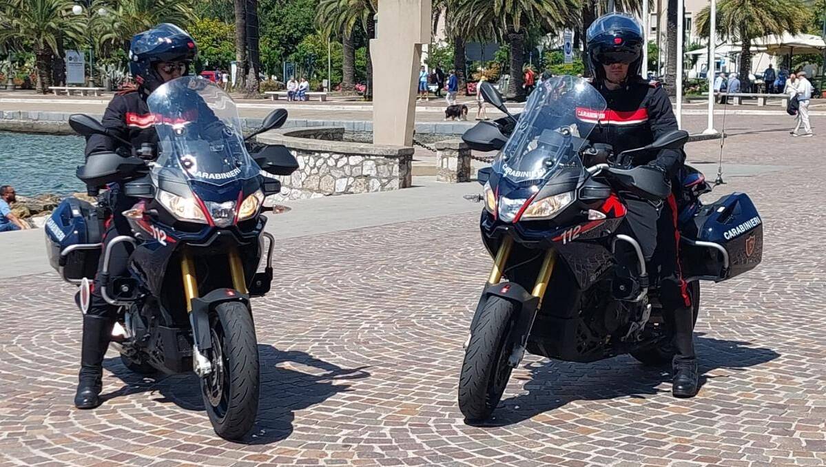 Carabinieri in motocicletta