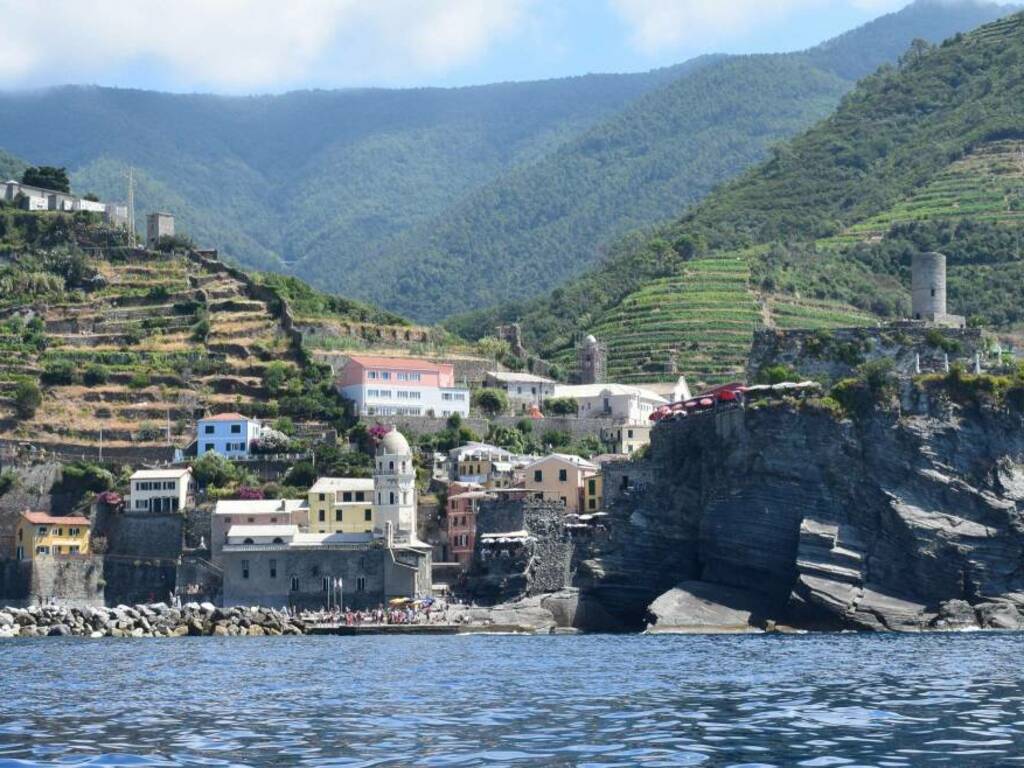 Vernazza vista dal mare