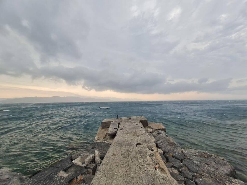 Temporale sul Golfo