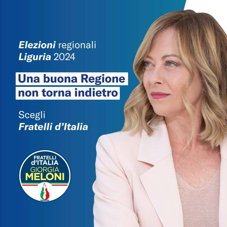 La campagna di Fratelli d'Italia per le regionali