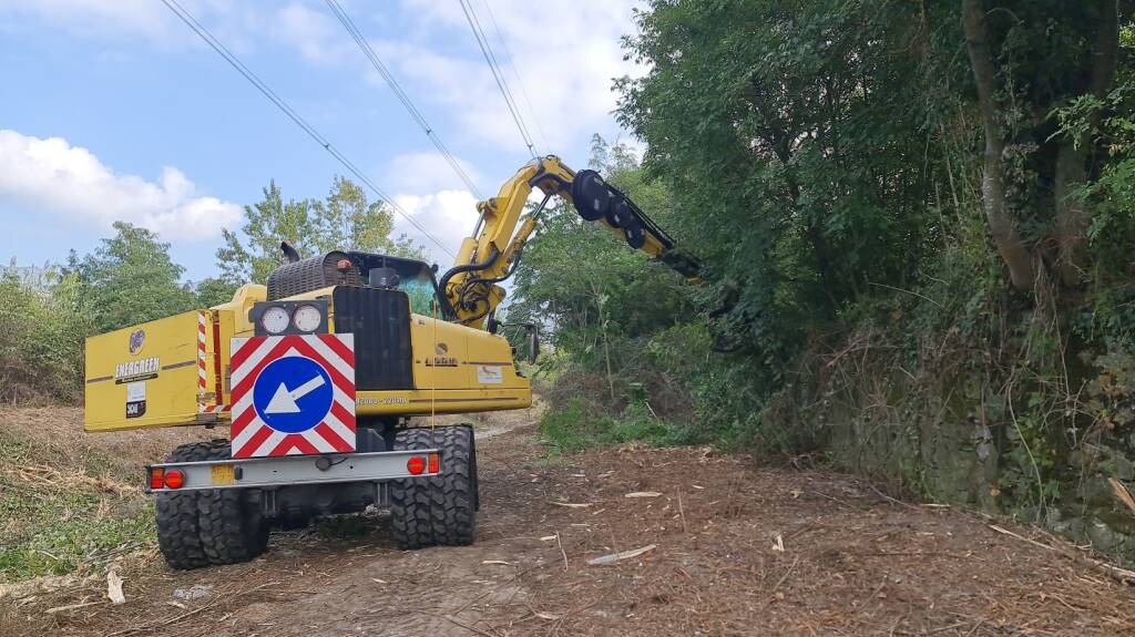 Lavori del Consorzio Canale Lunense