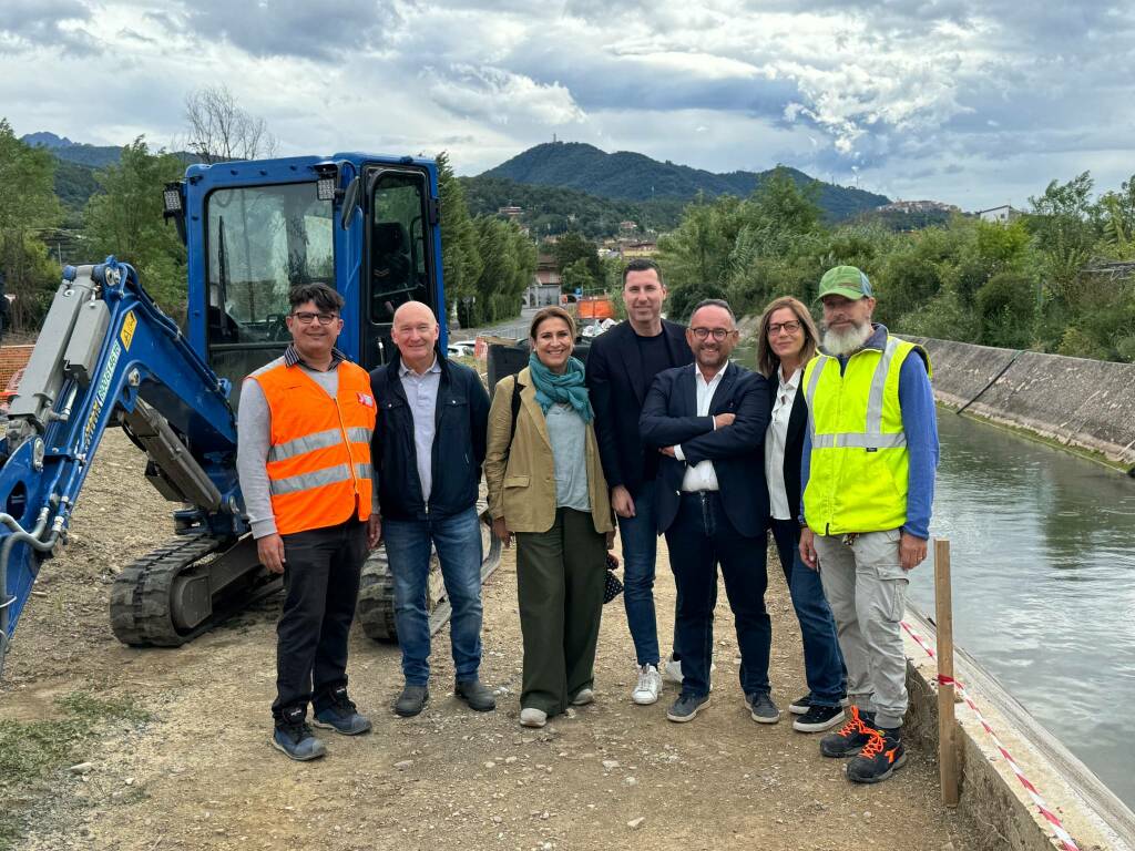 Ciclovia Tirrenica a Castelnuovo Magra