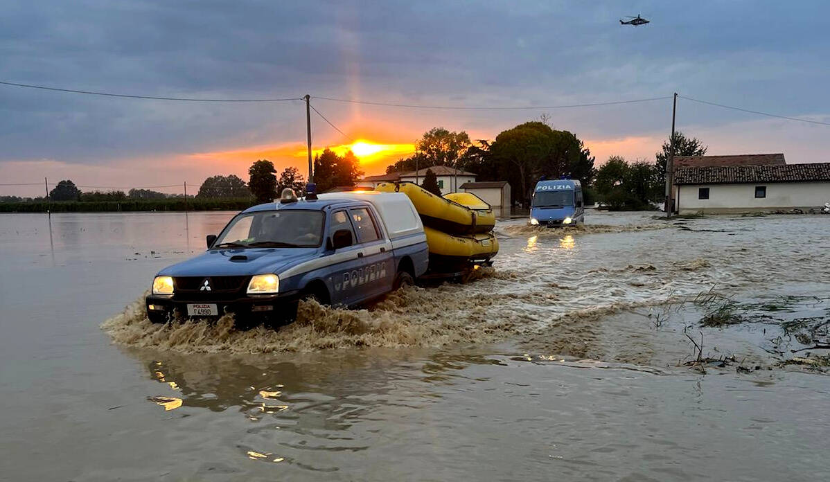 Il Cnes nell'alluvione in Emilia Romagna 2024