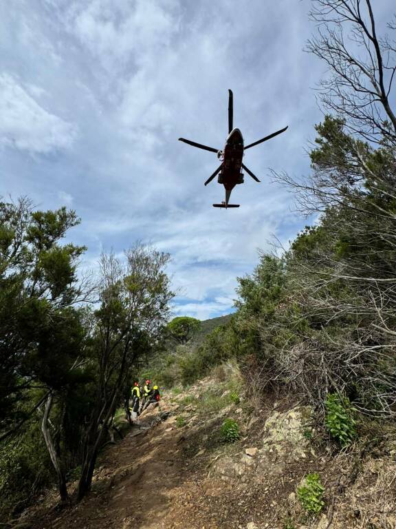 Soccorso a Case lovara di Levanto