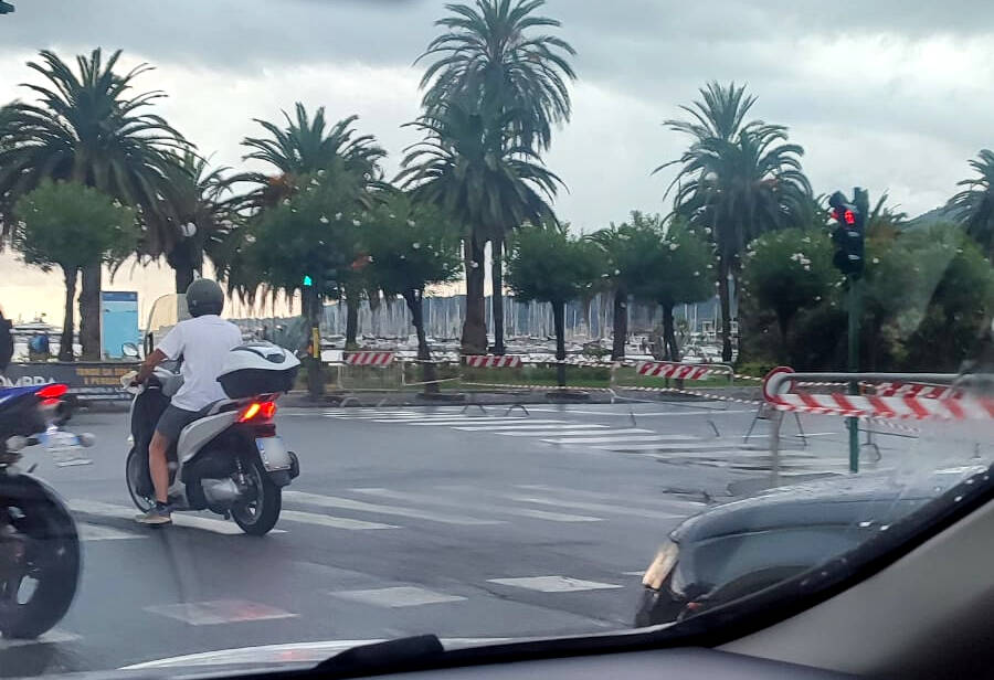 Viale Italia chiuso (06/09/2024)